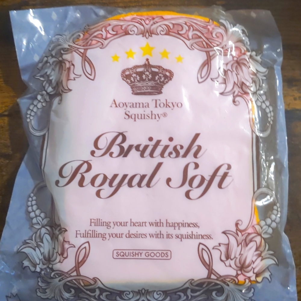 British royal soft bread squishy key chain phone chain large